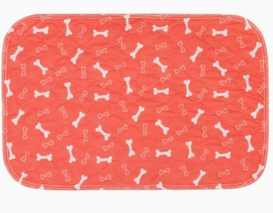 Tapis Truffie motif corail, os blancs